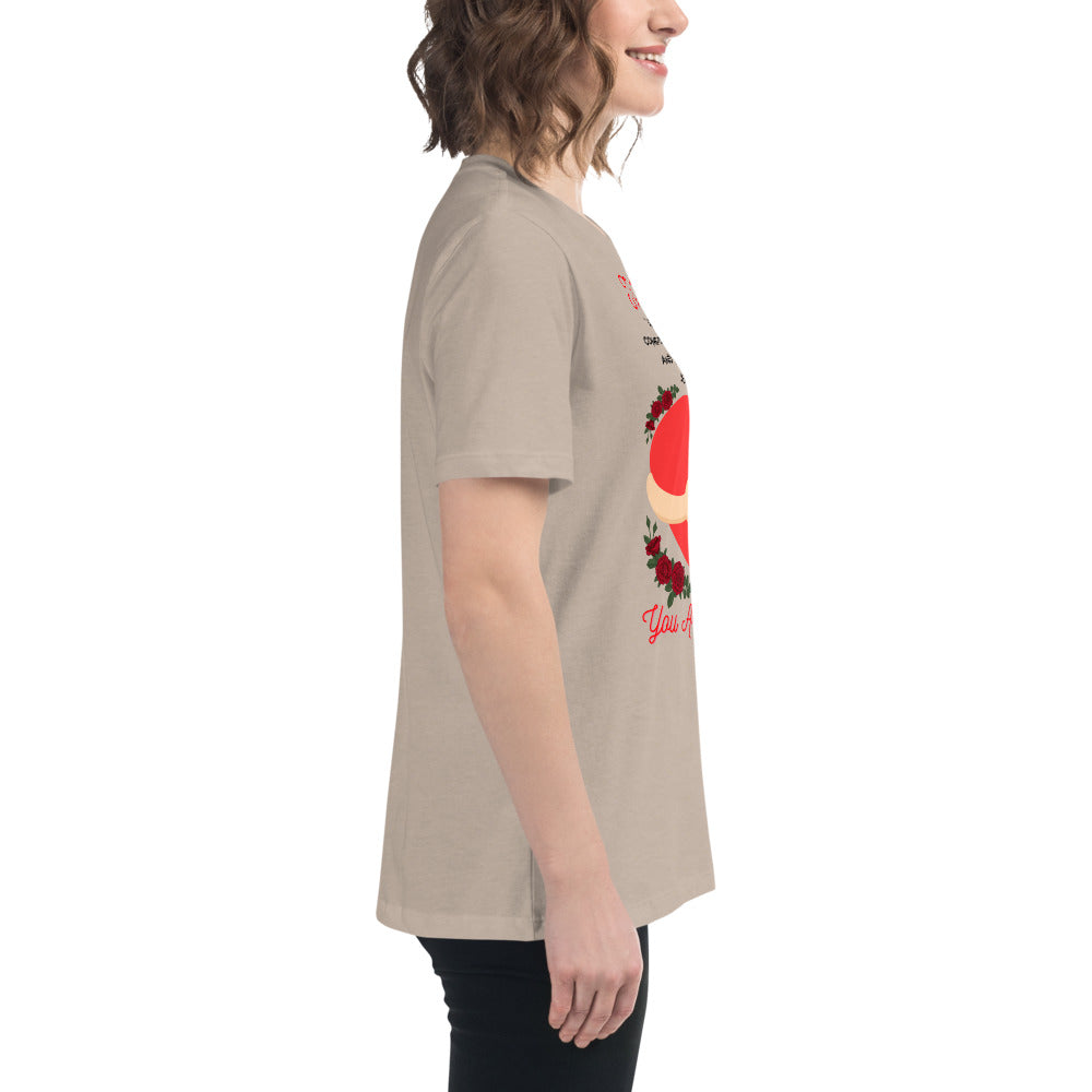 To My Wife- "Hugs" Women's Relaxed T-Shirt