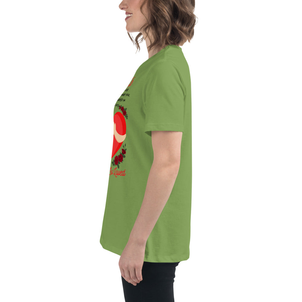 To My Wife- "Hugs" Women's Relaxed T-Shirt
