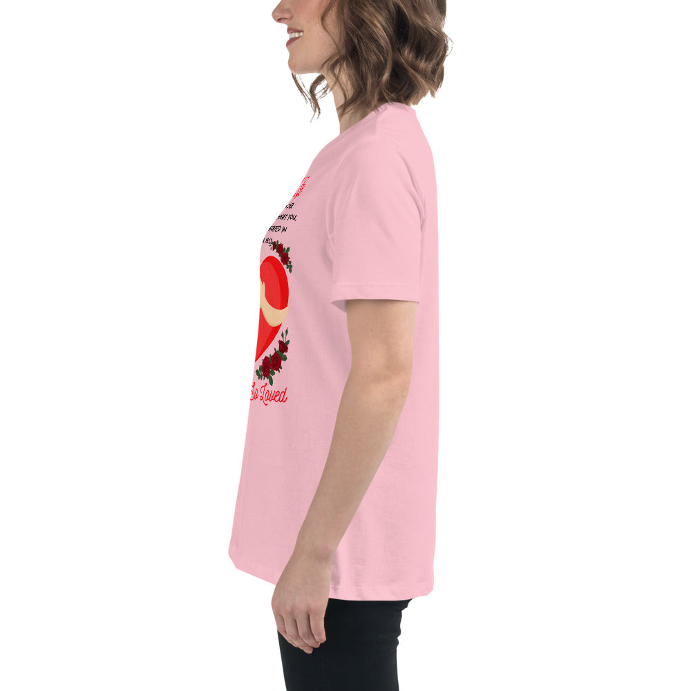 To My Wife- "Hugs" Women's Relaxed T-Shirt