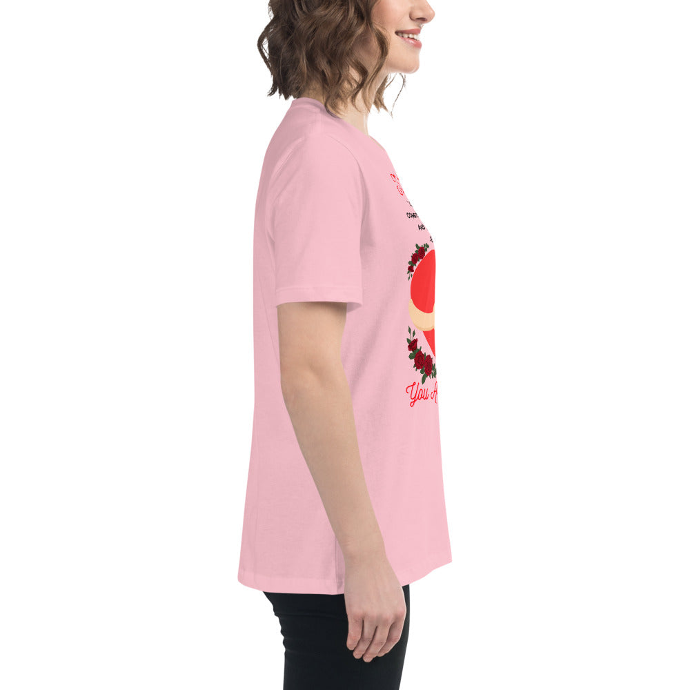 To My Wife- "Hugs" Women's Relaxed T-Shirt