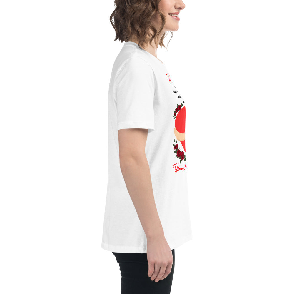 To My Wife- "Hugs" Women's Relaxed T-Shirt