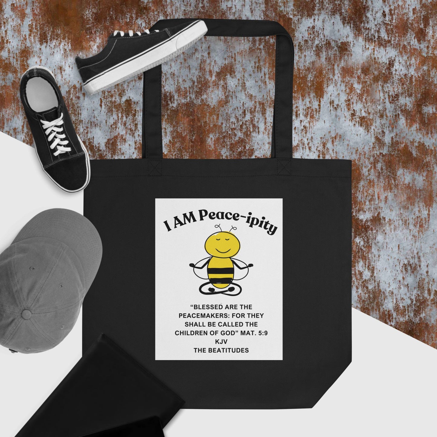 Eco Tote Bag-"I AM Peace-ipity"