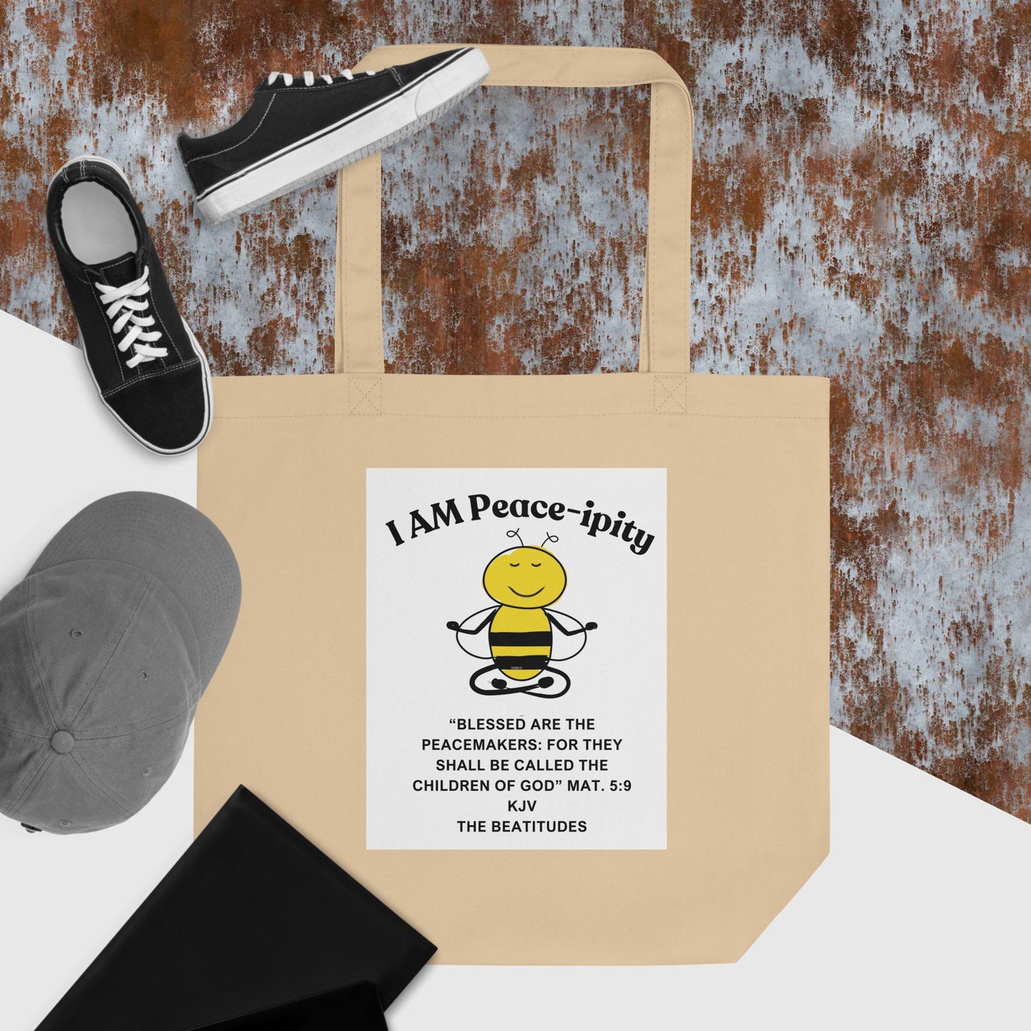 Eco Tote Bag-"I AM Peace-ipity"