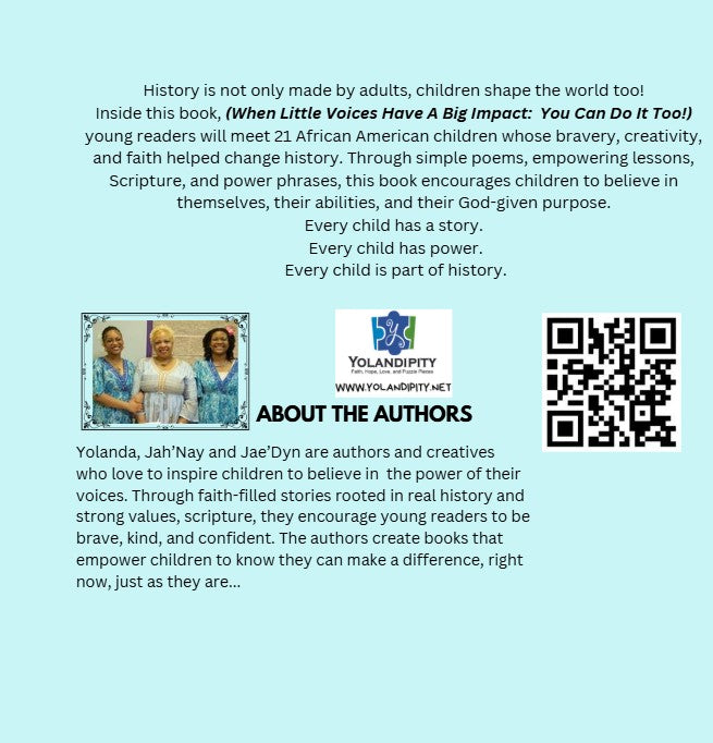 When Little Voices Have A Big Impact: You Can Do It Too!