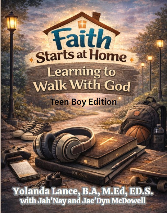 Learning To Walk With God:  Teen Boy Edition