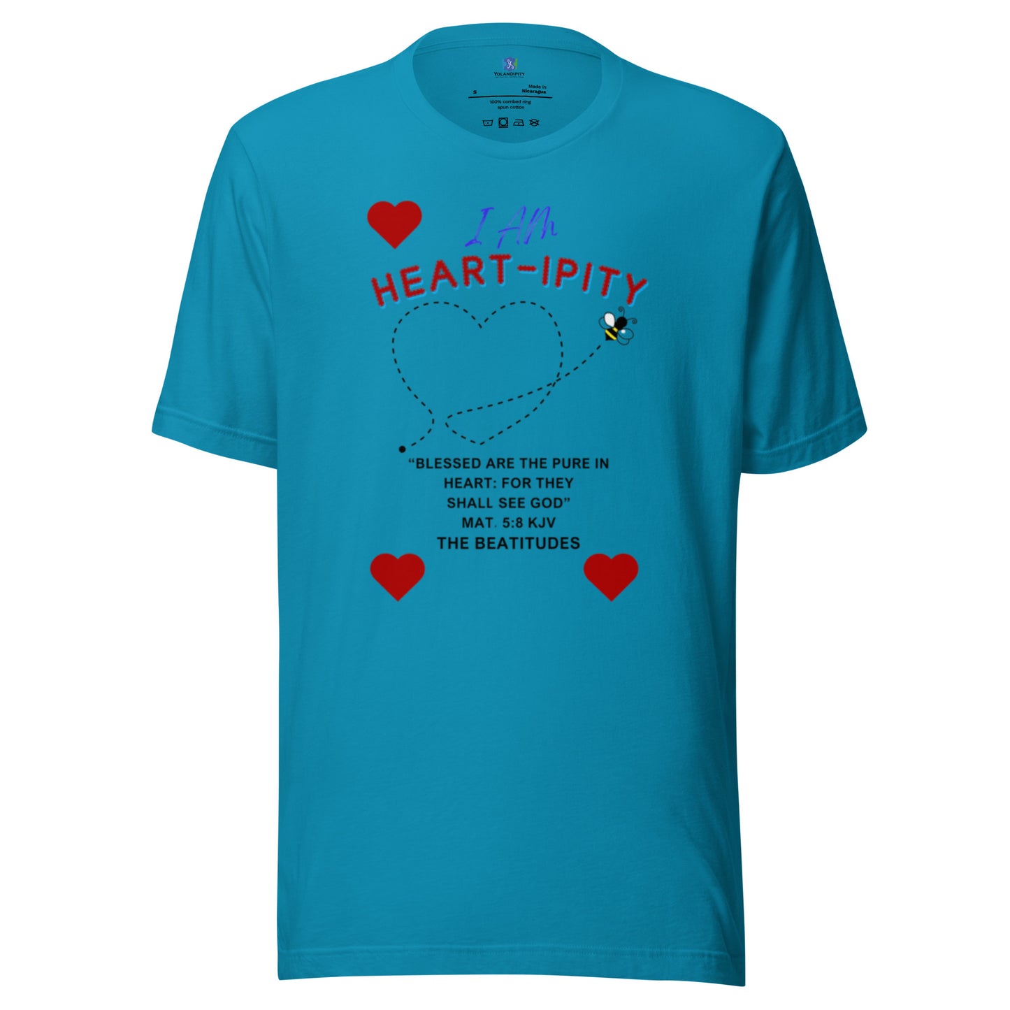 Unisex t-shirt "I AM Heart-ipity" Color II