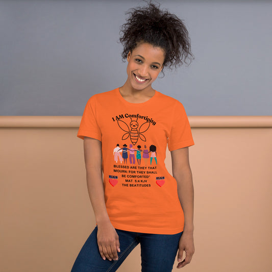 Unisex t-shirt "I AM Comfort-ipity" Color
